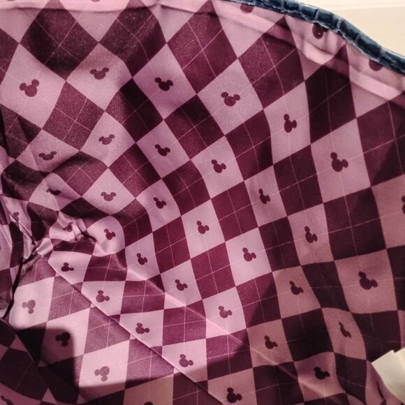 NEW*Disney Parks Blue Tote Bow Silver Mouse Dangle - Picture 4 of 7